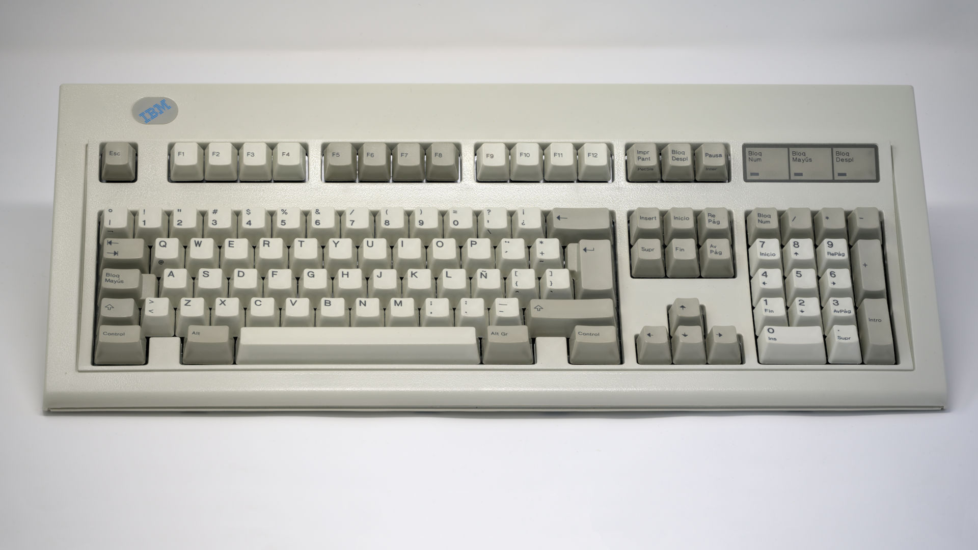 O teclado IBM Modelo M original