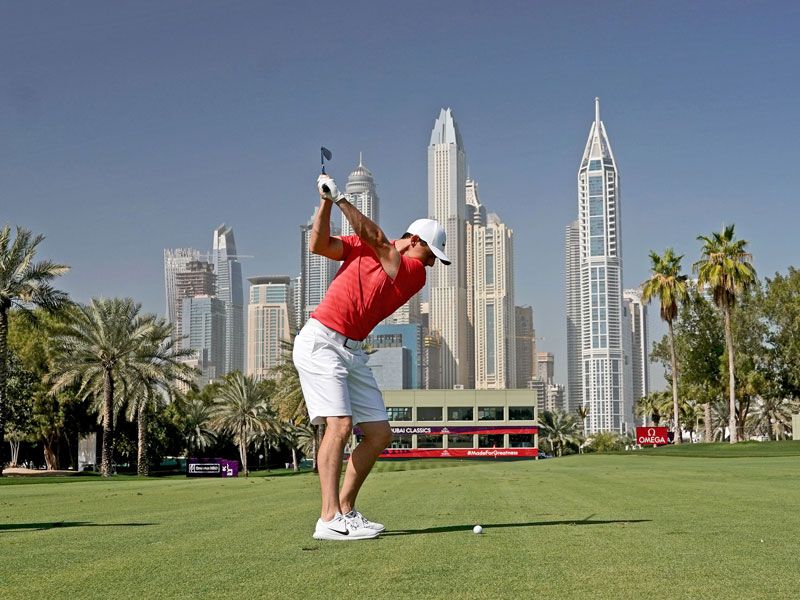 Omega Dubai Desert Classic Leaderboard