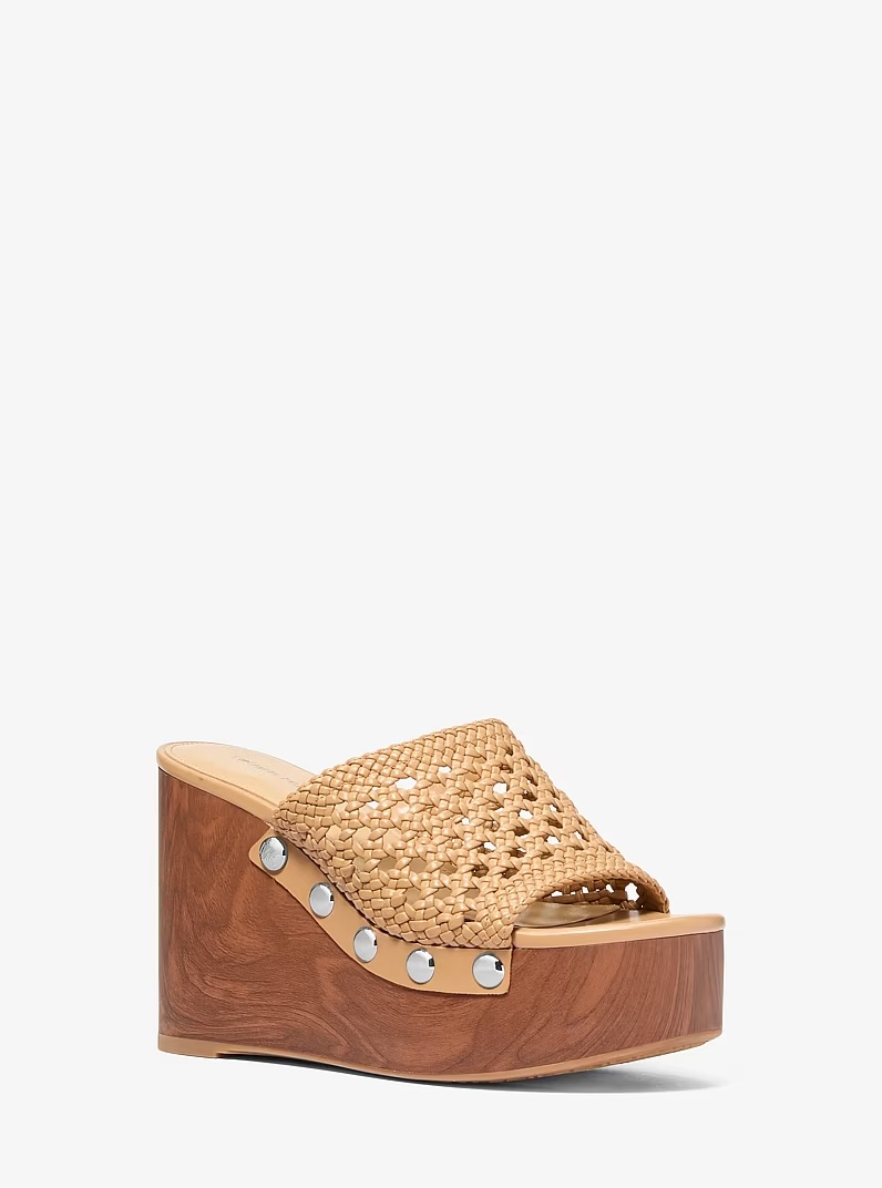 Michael Kors, Mayes Woven Wedge Sandal