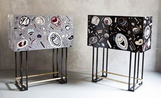 Hot Rock Cabinets by Bethan Laura Wood