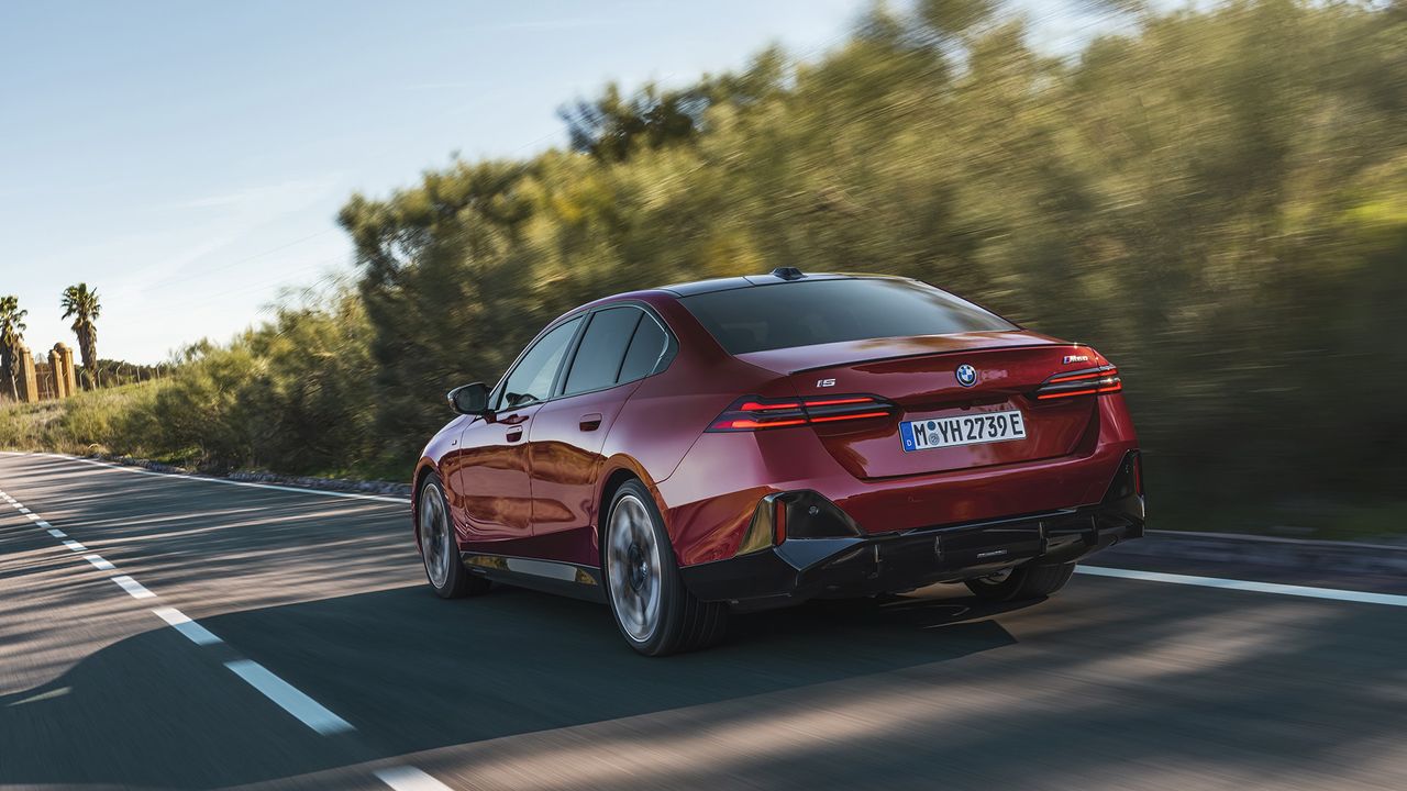BMW 5 series i5 electric car