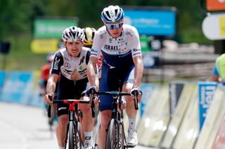 LE SAPPEYENCHARTREUSE FRANCE JUNE 04 Christopher Froome of United Kingdom and Team Israel StartUp Nation at arrival during the 73rd Critrium du Dauphin 2021 Stage 6 a 1672km stage from LoriolsurDrome to Le SappeyenChartreuse 1003m UCIworldtour Dauphin dauphine on June 04 2021 in Le SappeyenChartreuse France Photo by Bas CzerwinskiGetty Images