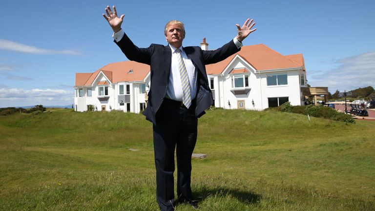Donald Trump Calls For Open To Return To Turnberry