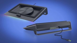 Razer Laptop Cooling Pad front and back.