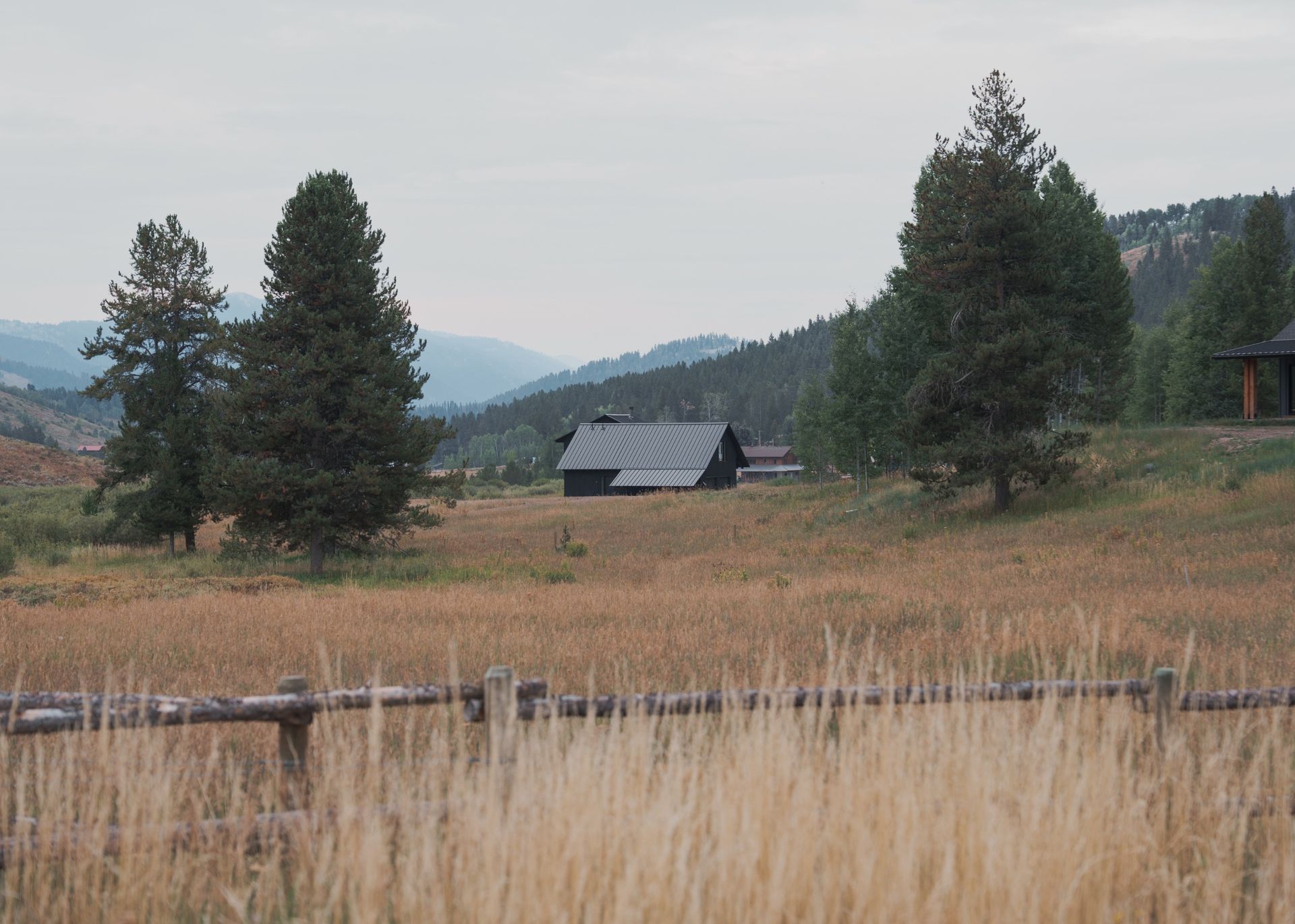 The house in the landscape