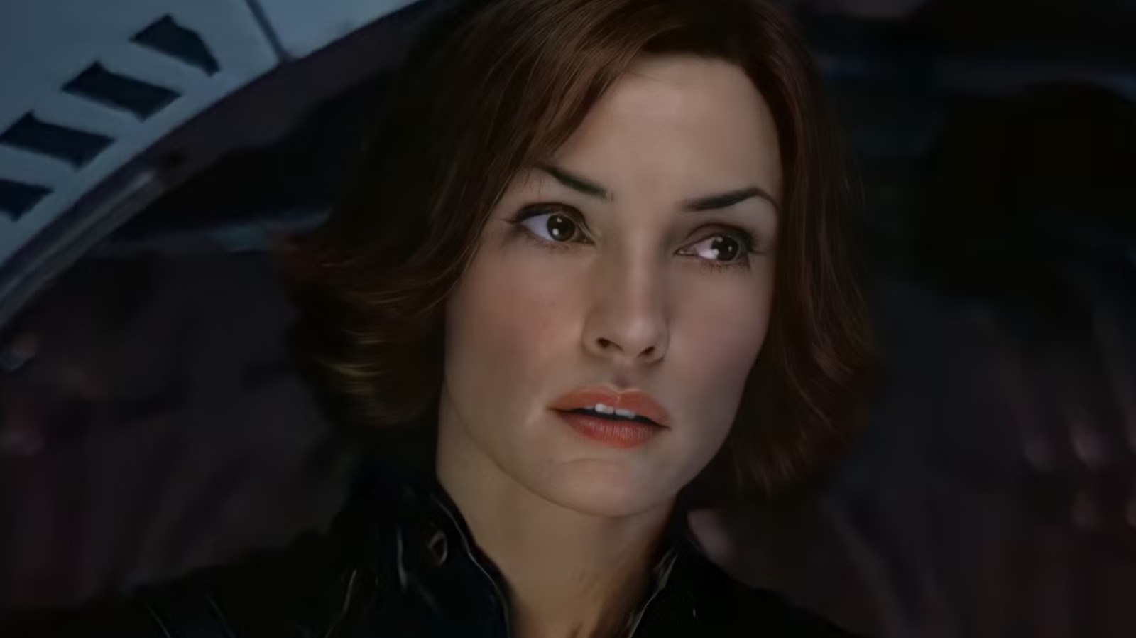Famke Janssen as Jean Grey in X2: X-Men United