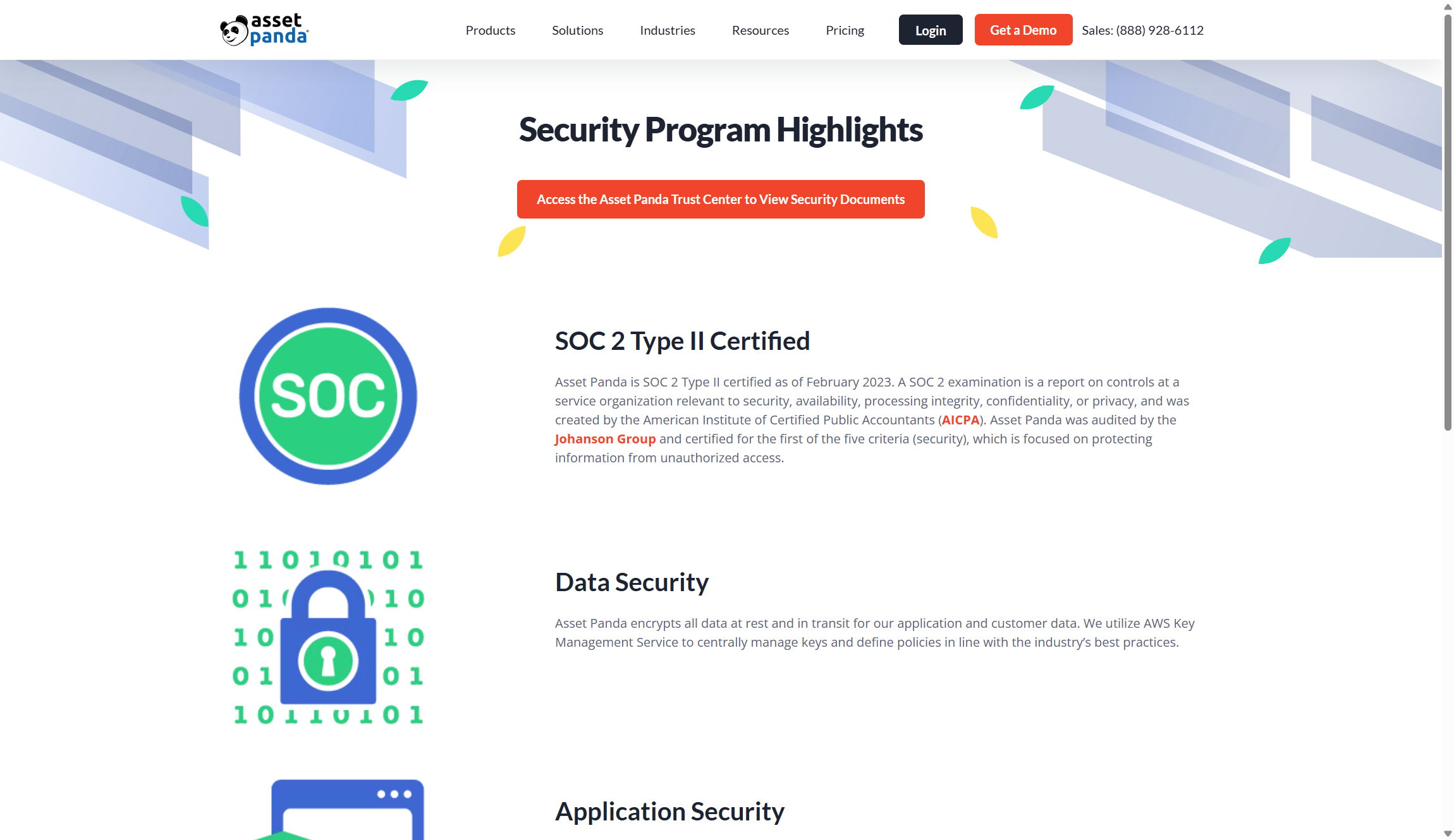 Asset Panda security notice