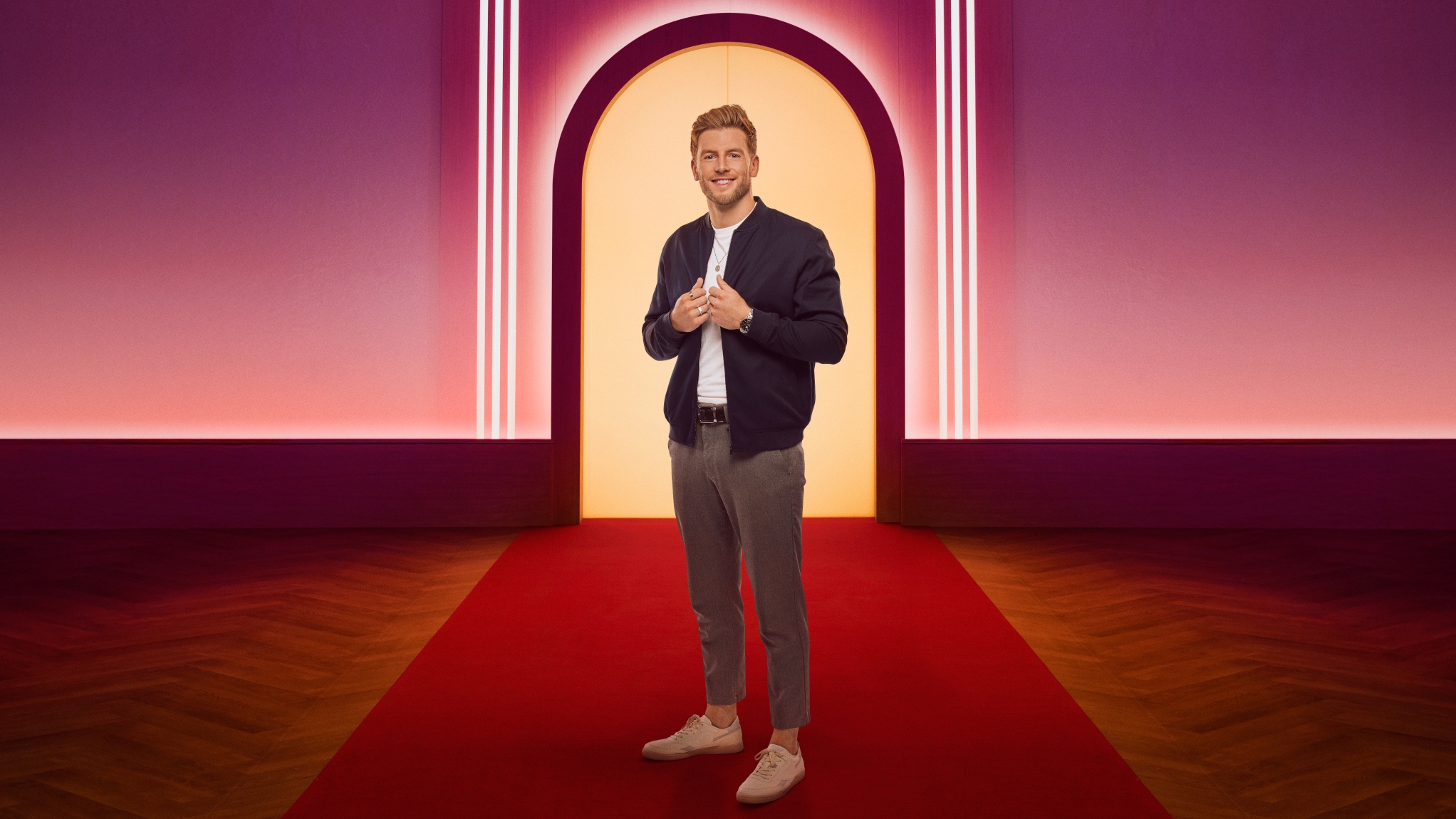 Love is Blind S2 contestant Kieran promotional pic
