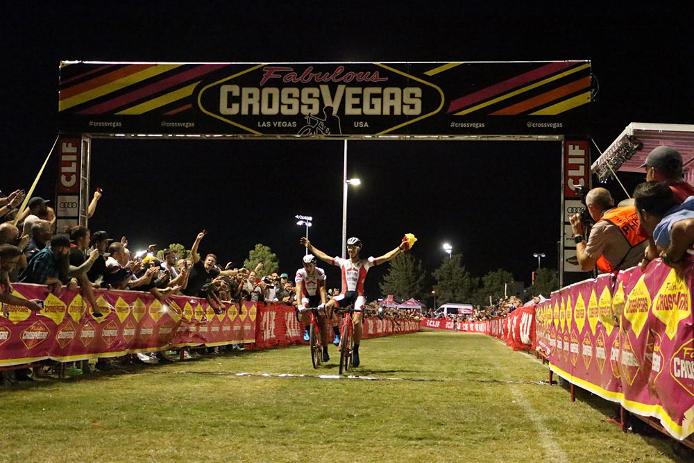 Laurens Sweeck wins CrossVegas