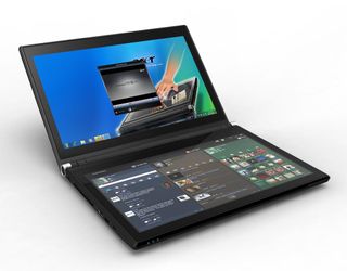 The Acer Iconia 6120 from 2011 was one of the first dual-display laptops.