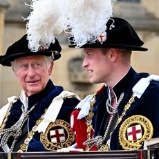 King Charles III and Prince William