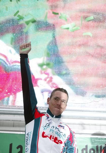 Philippe Gilbert (Omega Pharma - Lotto) is now a two-time Tour of Lombardy champion.