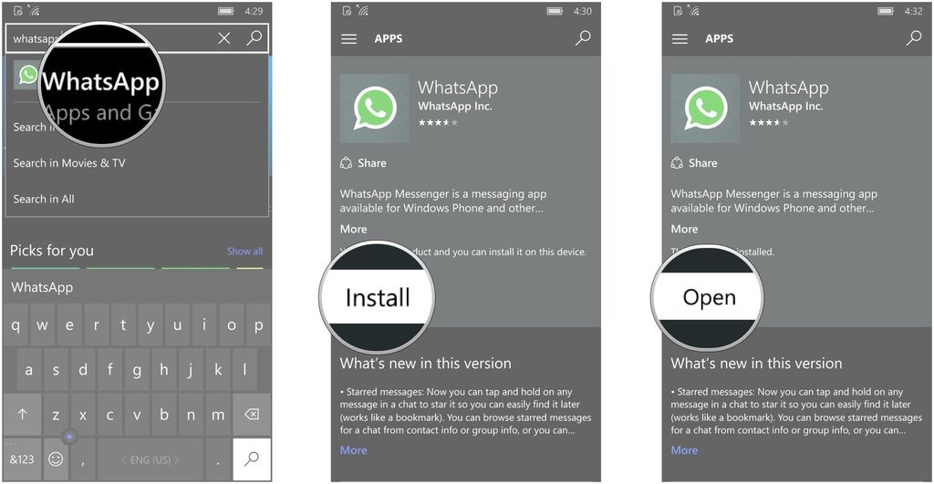 How To Setup And Start Using Whatsapp For Windows 10 Mobile Windows