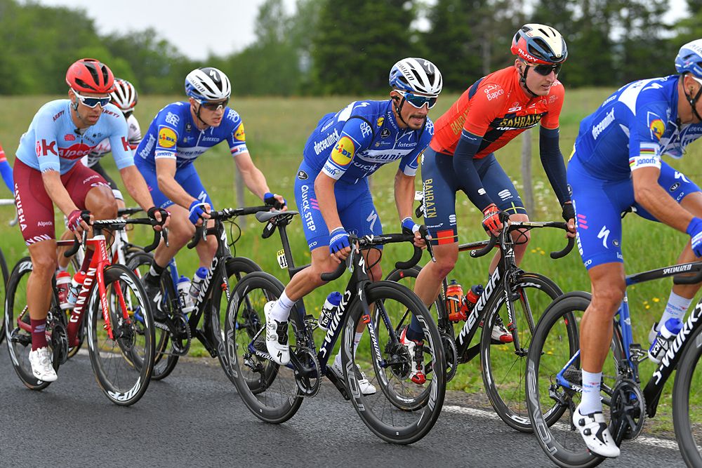 Julian Alaphilippe (Deceuninck-QuickStep) at the opening stage at the Criterium du Dauphine
