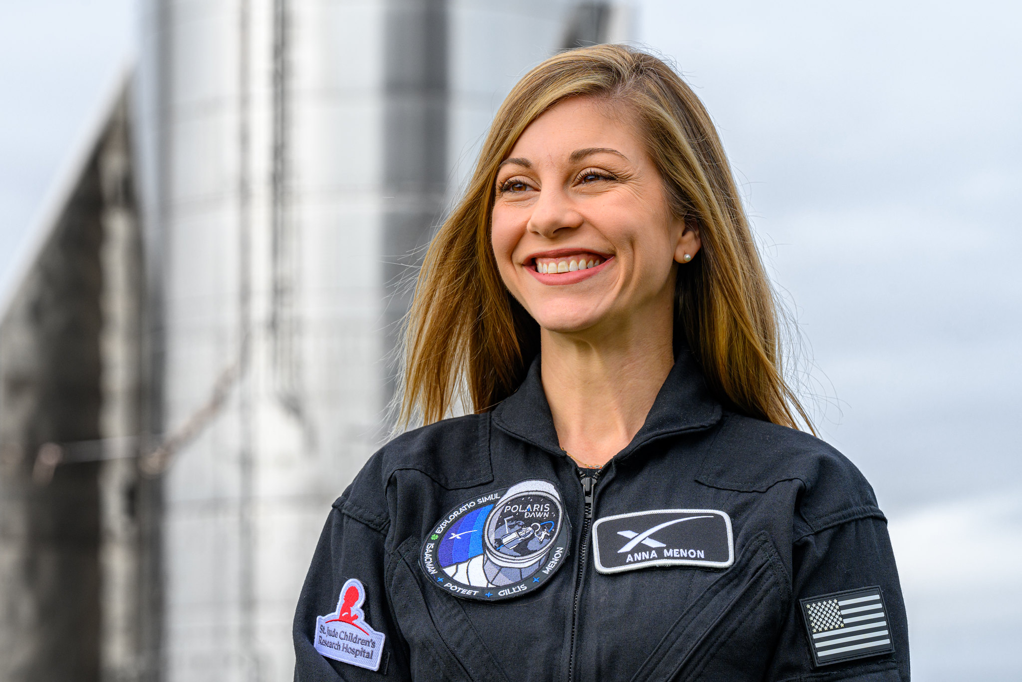 Anna Menon, a SpaceX Lead Space Operations Engineer who manages crew operations development and serves as mission director and crew communicator in mission control, will serve as a mission specialist and medical officer on the Polaris Dawn mission.