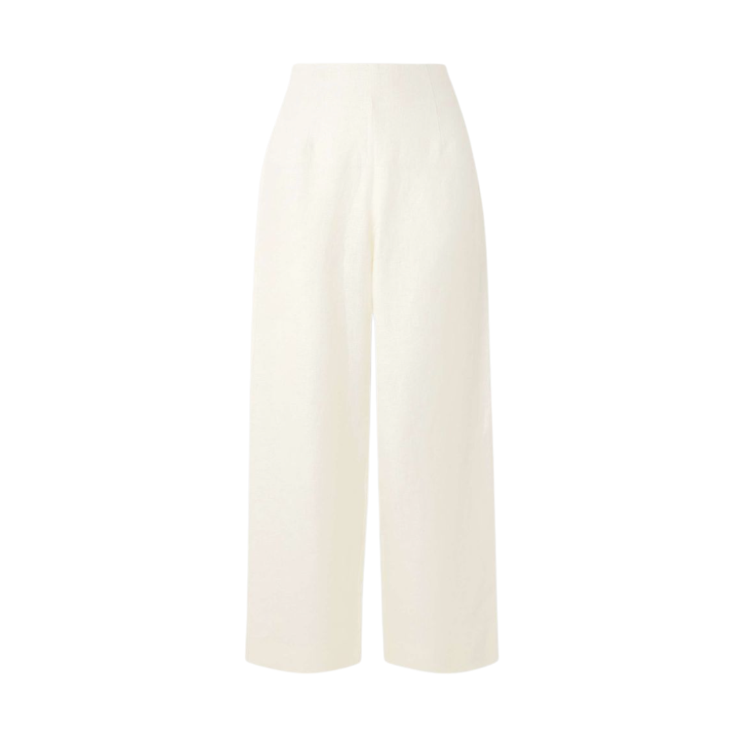POSSE, Noelle Linen Straight-Leg Pants
