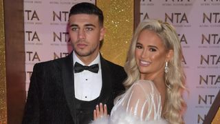 Molly-Mae Hague and Tommy Fury on the red carpet at NTA's