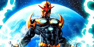 Lone cosmic warrior Nova