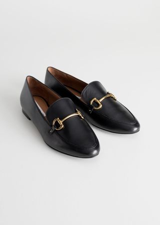 Equestrian Buckle Loafers