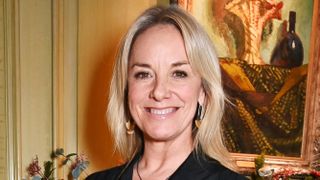 Tamzin Outhwaite attends the launch of new BBC One Drama "Murder Is Easy" at The Charlotte Street Hotel on December 14, 2023