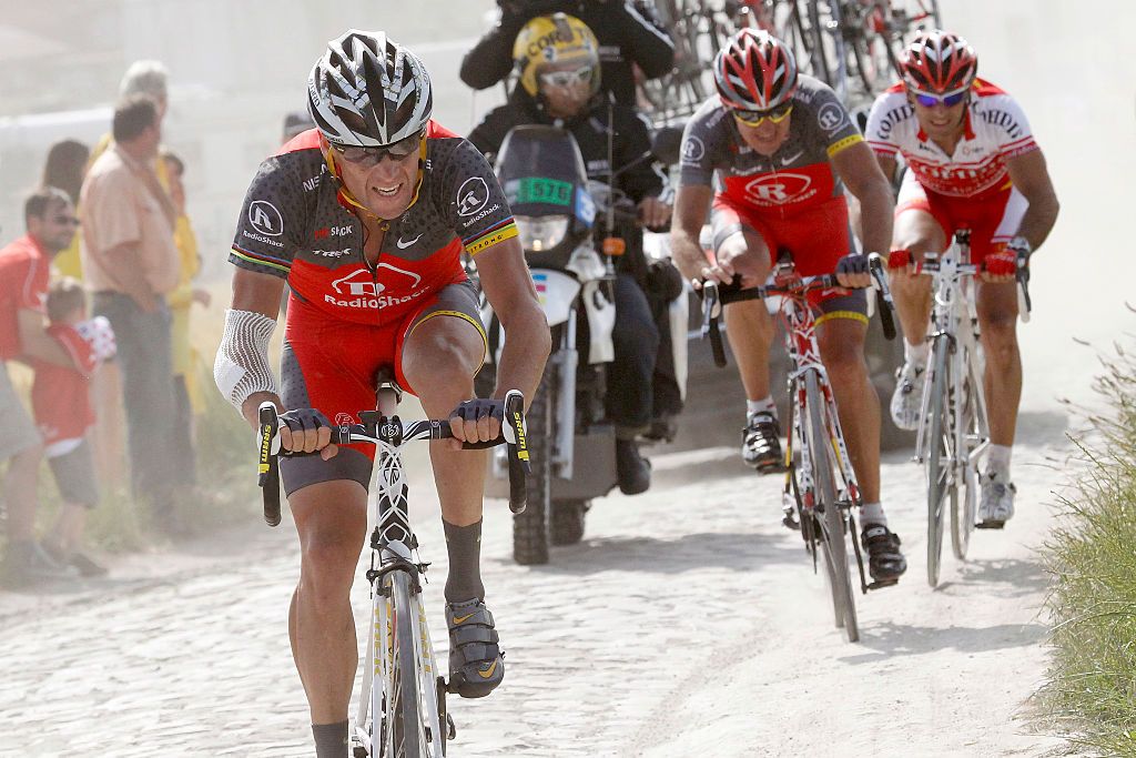 Cycling: 97th Tour de France 2010 / Stage 3
ARMSTRONG Lance (USA)/ Yaroslav POPOVYCH (Ukr)/ Sebastien MINARD (Fra)/
Wanze (Belgium) - Arenberg Porte Du Hainaut (France)/
Ronde van Frankrijk / TDF / Rit Etape / (c)Tim De Waele