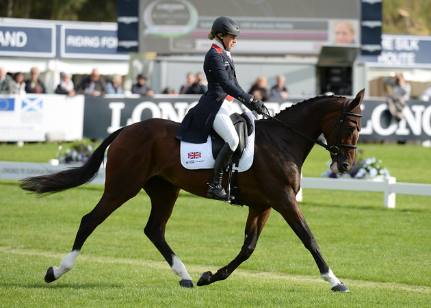 Izzy Taylor rides KBIS Briarlands Matilda at the European Eventing Championships at Blair 2015. Picture by Peter Nixon