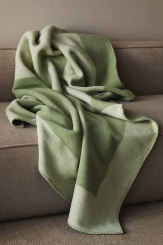 Wool-Blend Throw