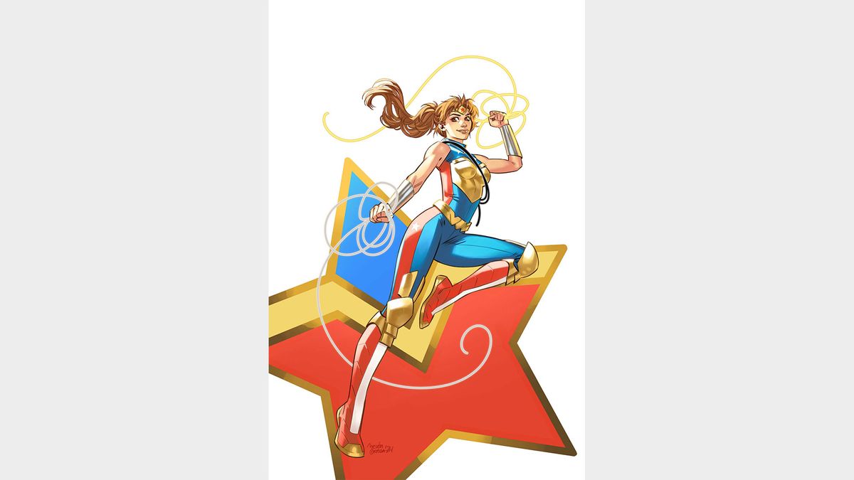 Bel&eacute;n Ortega's main cover for Trinity: Daughter of Wonder Woman #1.