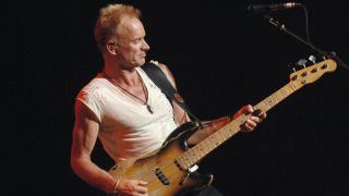 Sting of The Police during The Police in Concert at the Staples Center in Los Angeles - June 20, 2007 at Staples Center in Los Angeles, California, United States.