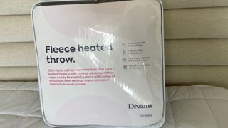 Dreams Fleece Throw packaging