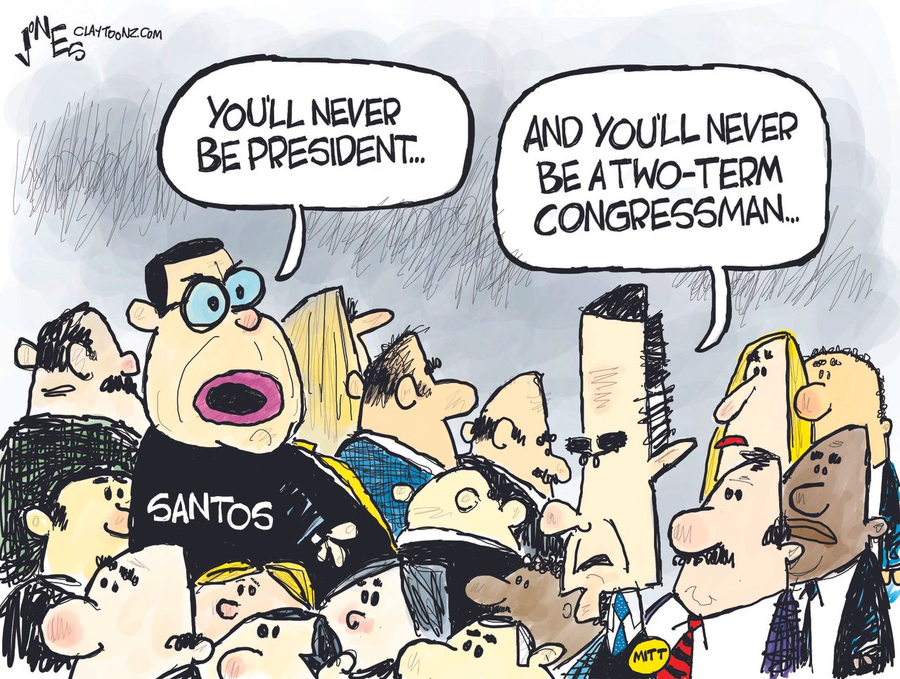 Political cartoon 