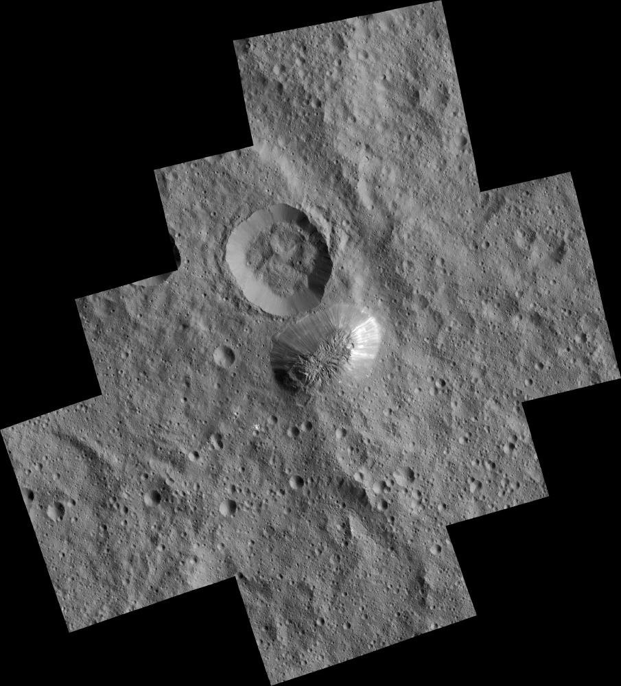 Ceres&#039; Mountain Ahuna Mons 