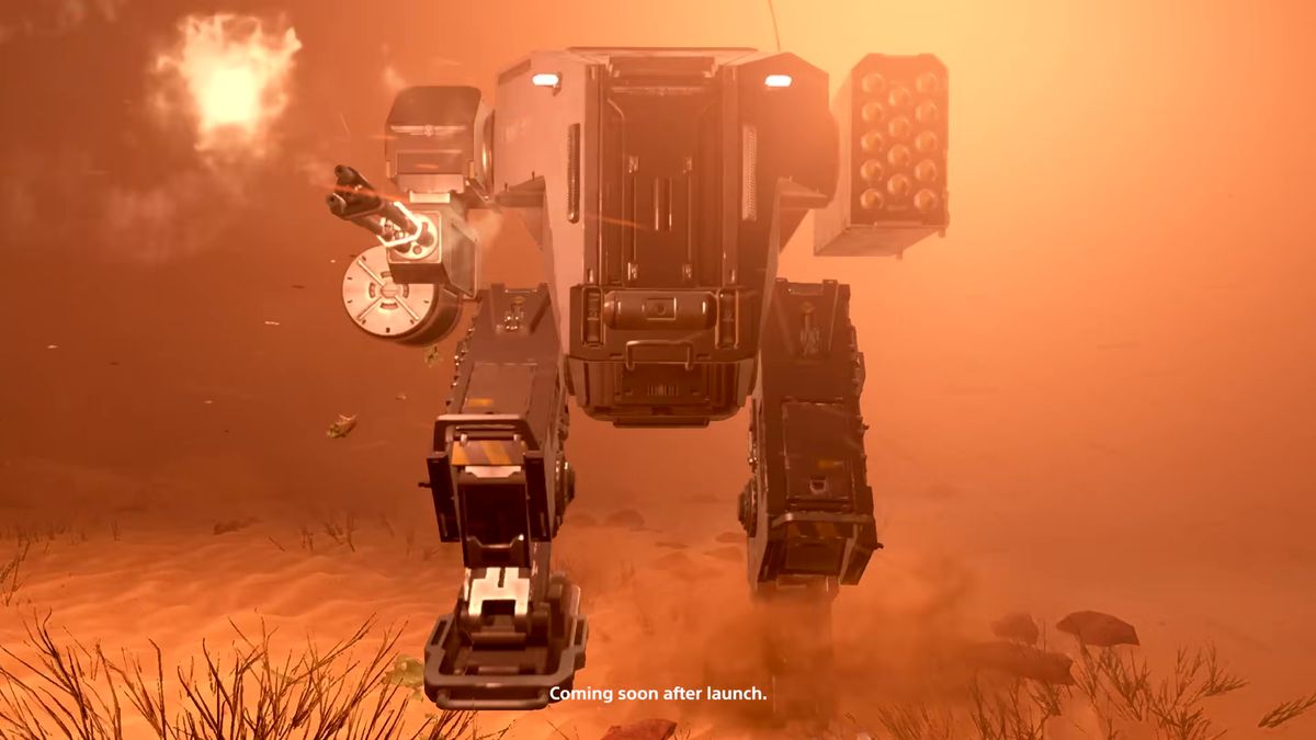 Exciting Features Unveiled in Helldivers 2, Including Customizable Mechs