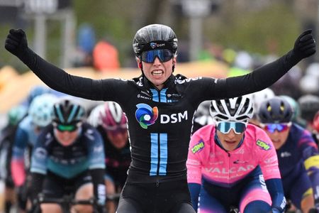Lorena Wiebes (Team DSM) wins the first women's Scheldeprijs