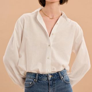 Evie Linen Oversized Shirt 