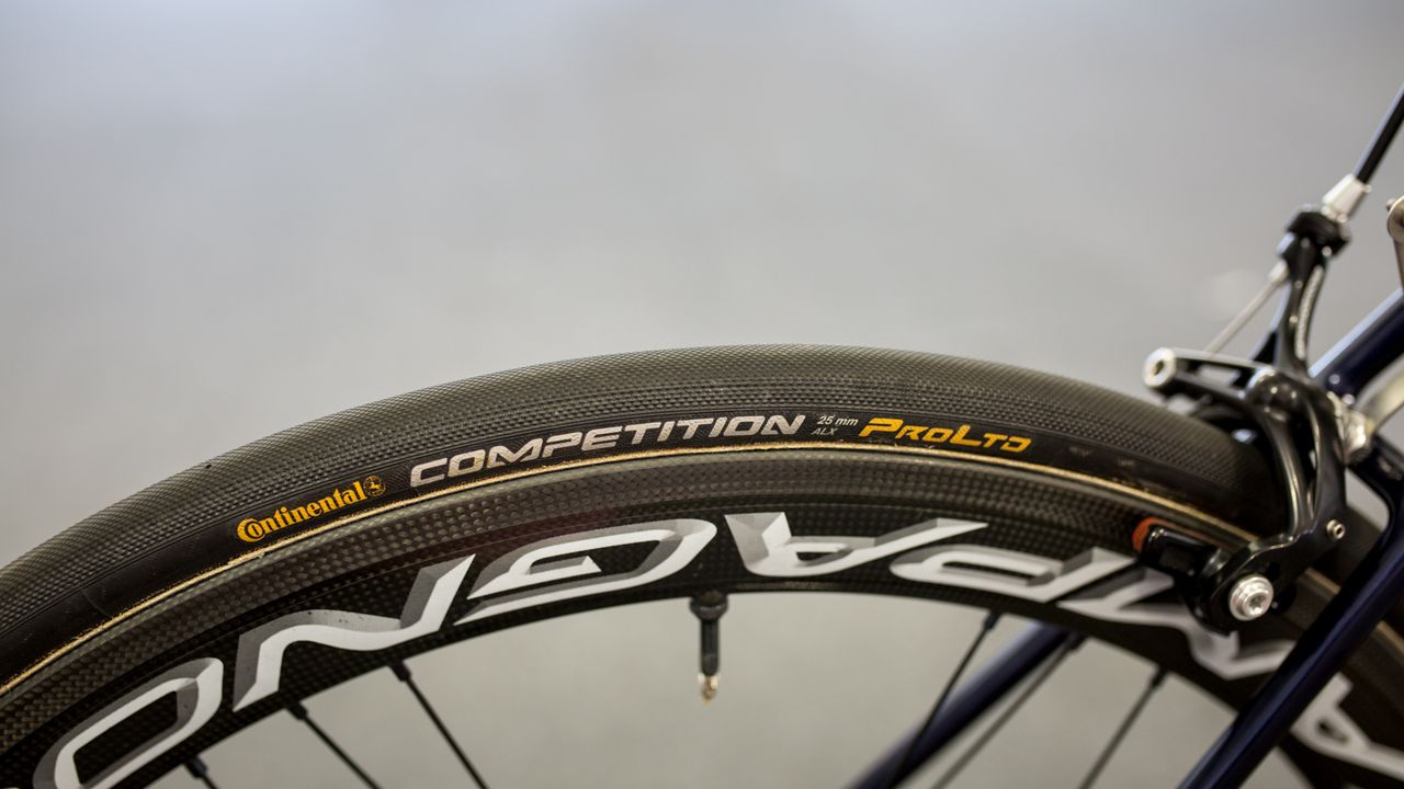 Continental Competition 25mm tubular tyres
