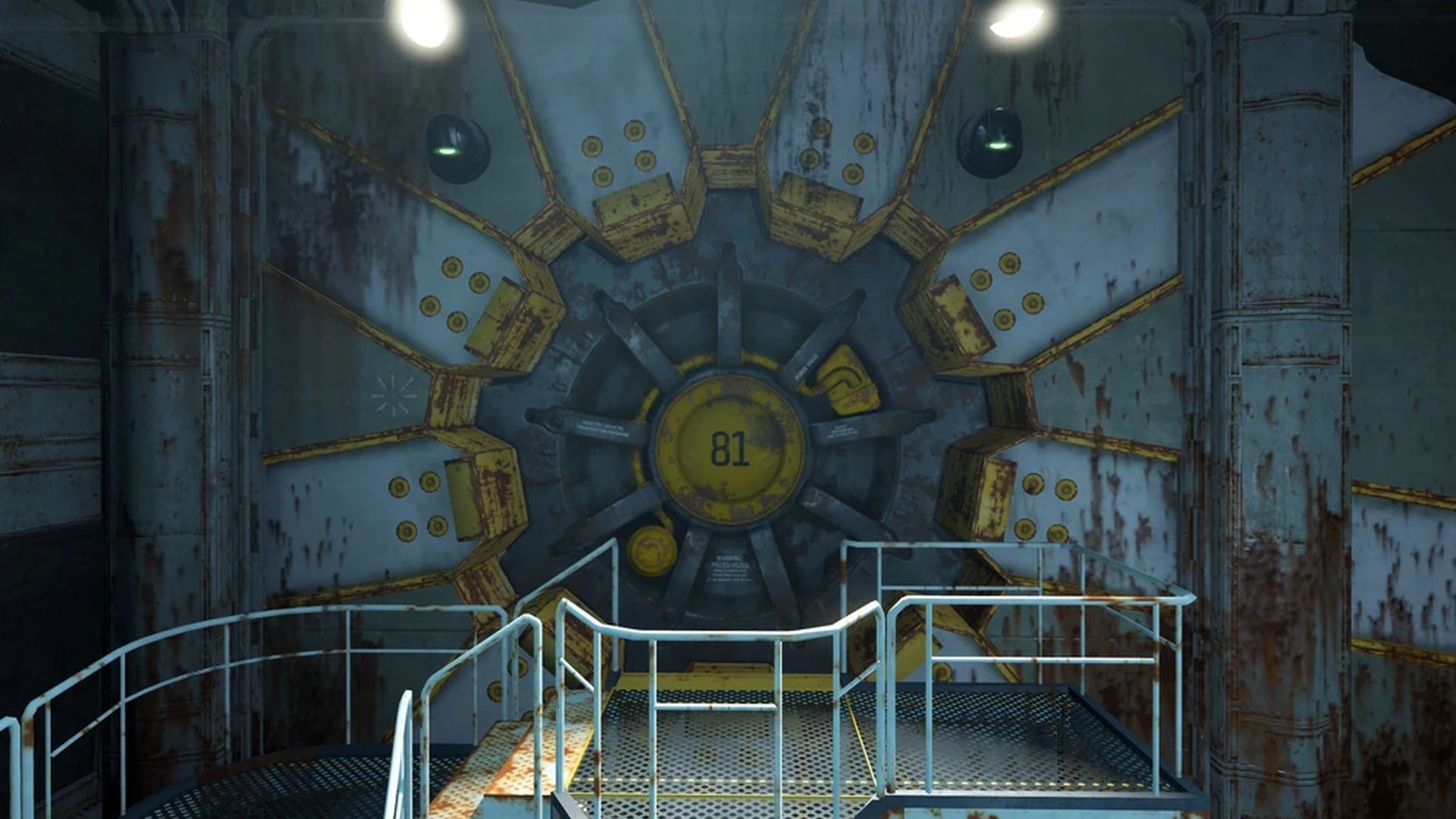 Vault 81 door