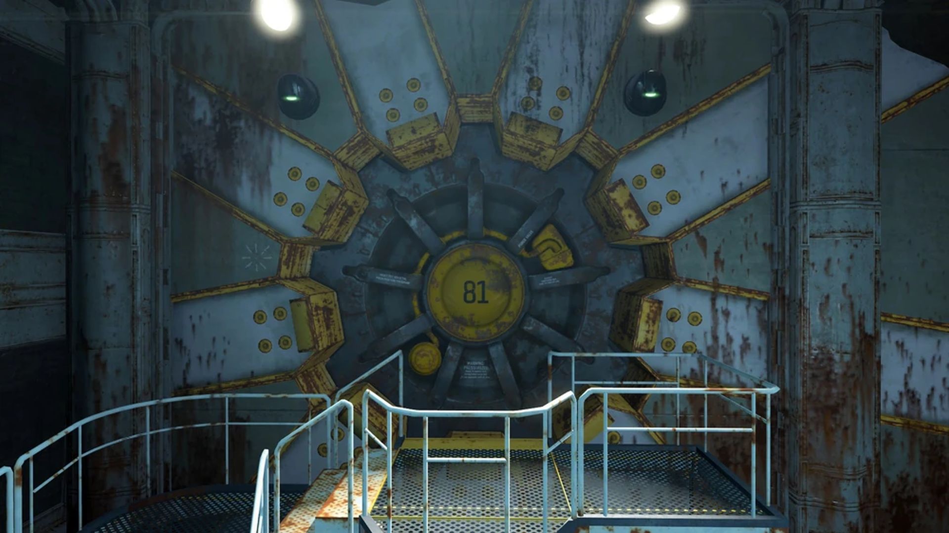 Vault 81 door