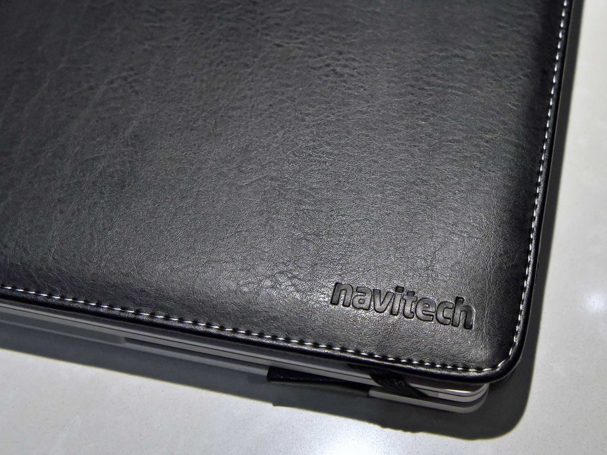 Navitech Microsoft Surface Book Leather Folio Case