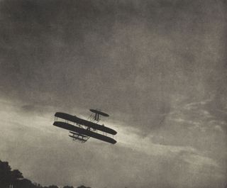 The Aeroplane by Alfred Stieglitz, 1910.