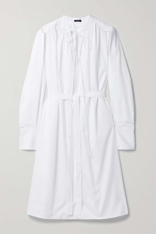 JOSEPH, Penrose Cotton-Poplin Midi Dress