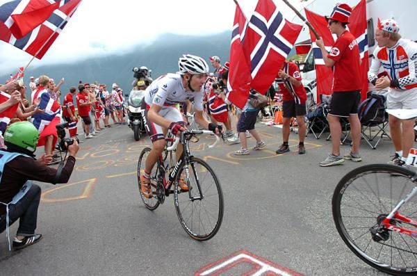 Best young rider Tejay van Garderen (BMC) had another good ride in the Pyrenees.