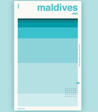 poster design maldives