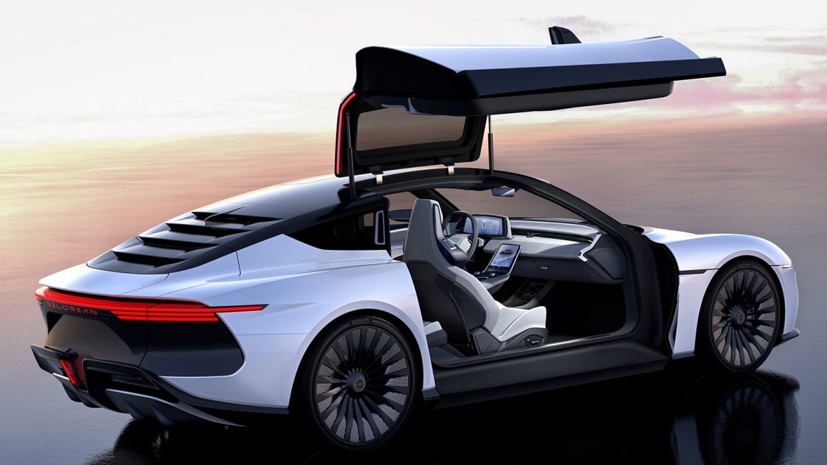 DMC Alpha5 EV side view