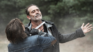Negan and Maggie in Dead City.