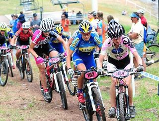 Women's racing in the National Mountain Bike Series