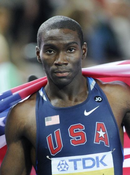 US athlete Kerron Clement