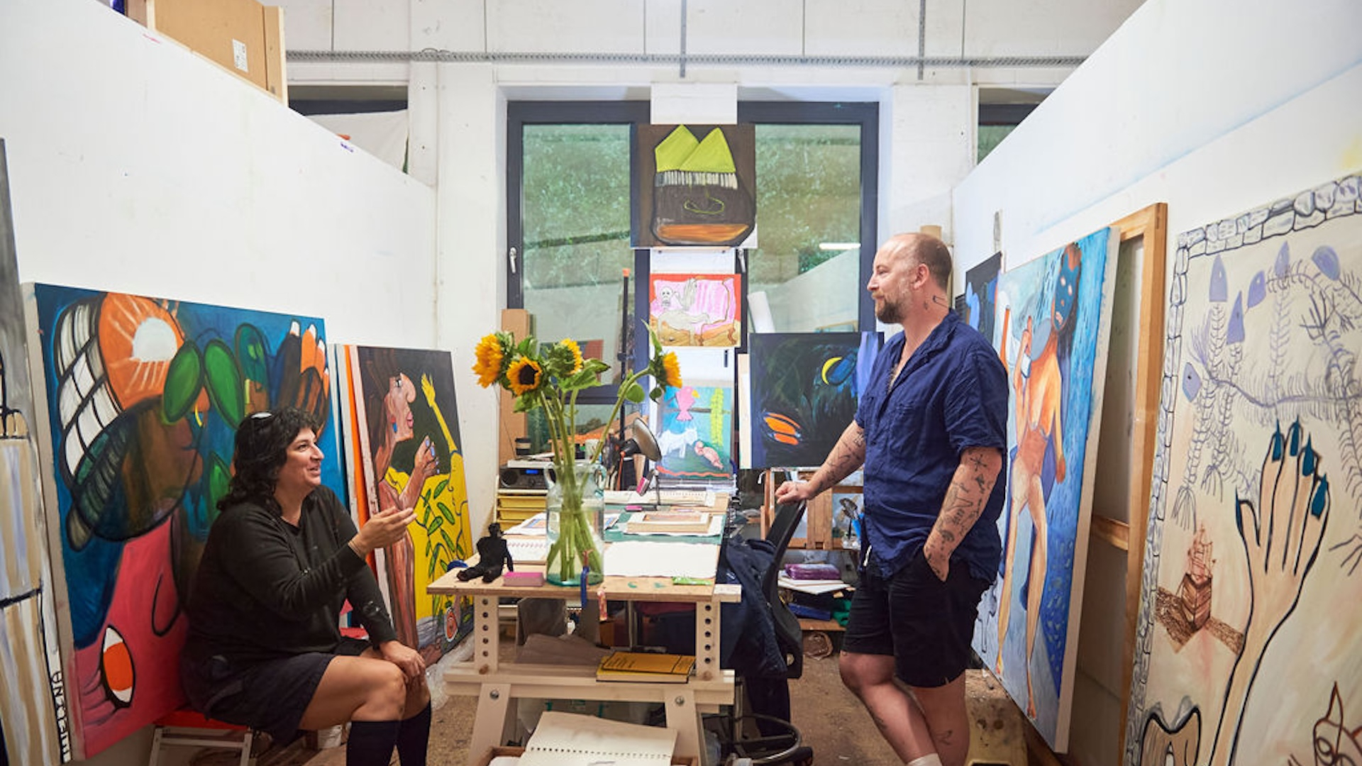 Leyton high road art exhibition