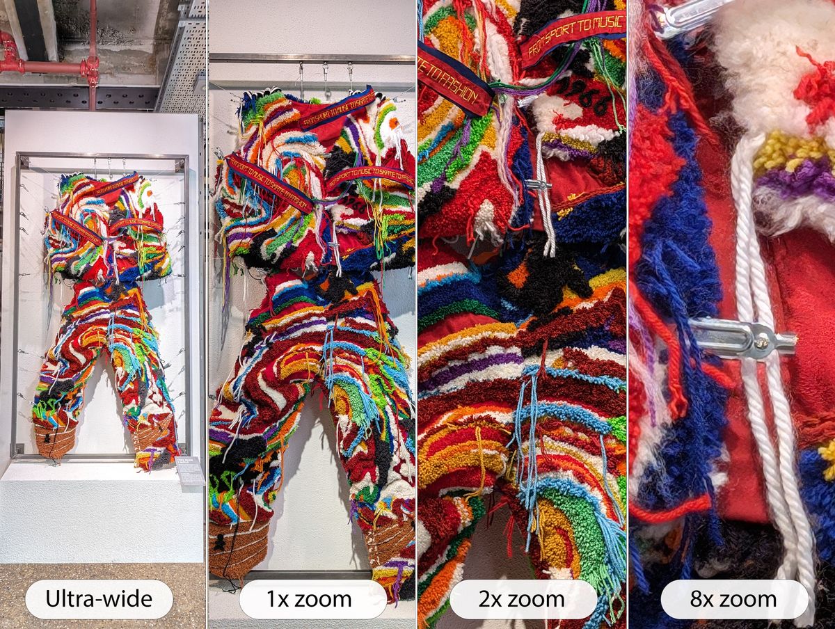 Google Pixel 8 camera sample fashion range