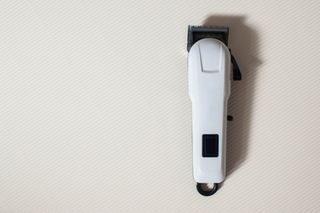 Image showing a white electric razor